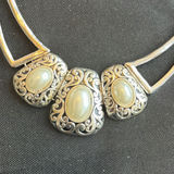 Assorted jewelry set with abalone shell and blue stones - thumbnail 3 of 8