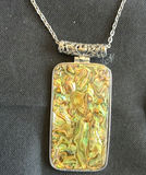 Assorted jewelry set with abalone shell and blue stones - thumbnail 8 of 8