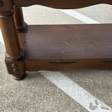 Wooden Console Table with Lower Shelf - thumbnail 6 of 8