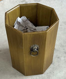 Metal Cylindrical Stand with Round Grate and Wooden Bird Wall Decor - thumbnail 8 of 12