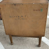 Wooden Bookshelf with Drawers and Wooden Nightstand - thumbnail 9 of 9