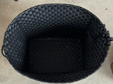 Metal Cylindrical Stand with Round Grate and Wooden Bird Wall Decor - thumbnail 11 of 12