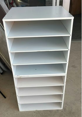 White Modular Shelving Units - Image 1 of 6