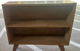 Wooden Two-Shelf Cabinet with Tapered Legs - thumbnail 2 of 5