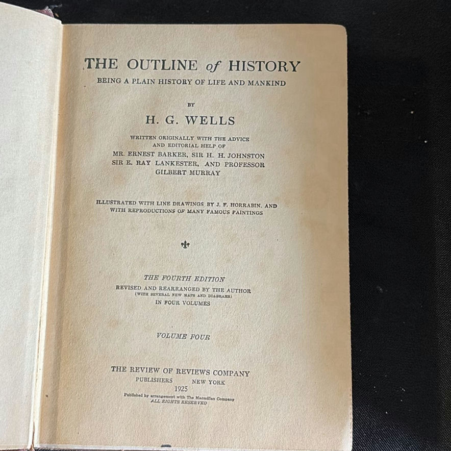 Vintage history and dictionary book collection - image 4 of 8