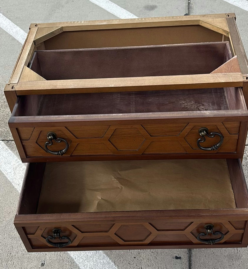 Wooden Three-Drawer Chest - image 3 of 6