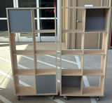 Two Tall Rolling Shelving Units - thumbnail 1 of 6