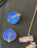 Assorted blue jewelry set (necklaces, bracelets, earrings, and pendants) - thumbnail 4 of 7
