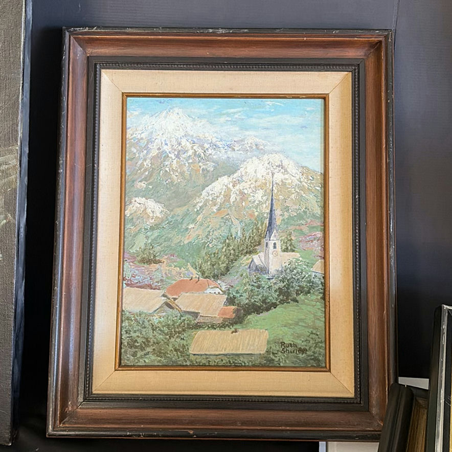 Ruth Shirley Four Framed Paintings - image 4 of 8