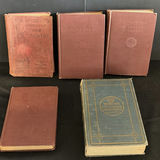 Vintage history and dictionary book collection - thumbnail 1 of 8