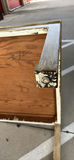 Square Wooden Coffee Table with Green Inset Top - thumbnail 5 of 7