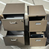 Two Anderson Hickey Two-Drawer Metal Filing Cabinets - thumbnail 9 of 9