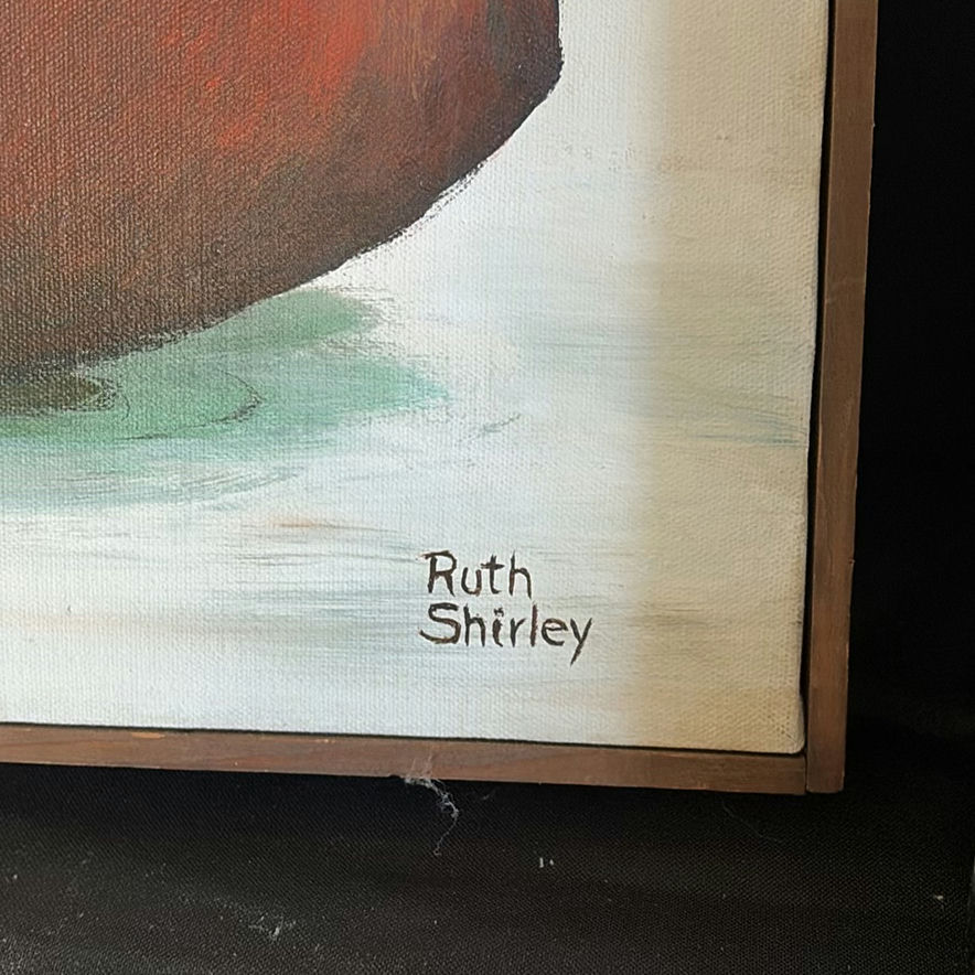Ruth Shirley Four Framed Paintings - image 7 of 8
