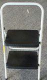 Cosco white 3-step step ladder - thumbnail 1 of 3