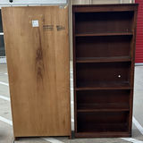Wooden Bookcase with Multiple Shelves - thumbnail 9 of 14