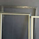 Assorted picture frames, decorative mirror, and art supplies - thumbnail 2 of 11