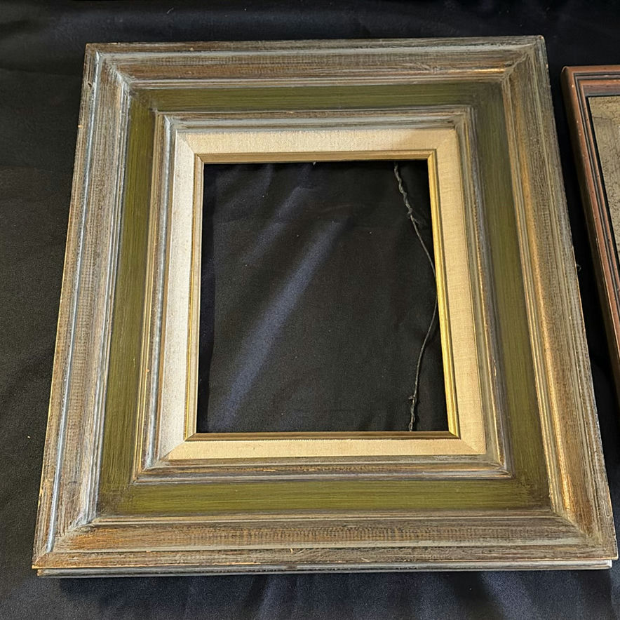Ruth Shirley Framed Paintings: Hydrangea Bouquet, Cottage Scene, and Market Scene - image 3 of 6