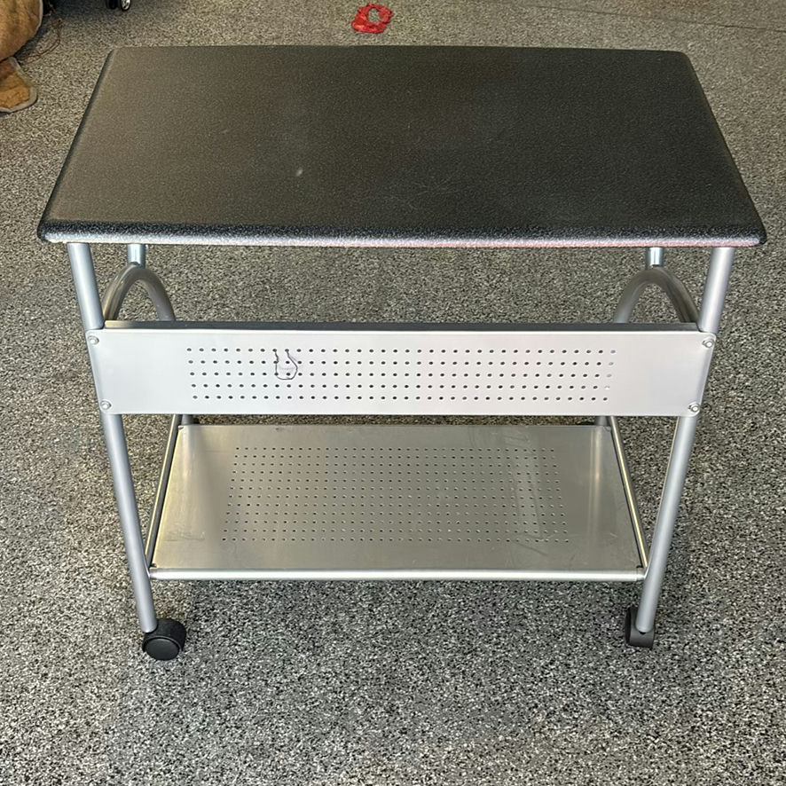 Rolling Desk with Lower Metal Shelf - image 4 of 4