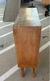 Wooden Two-Shelf Cabinet with Tapered Legs - thumbnail 5 of 5