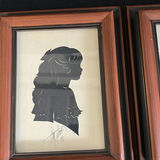 Three Framed Silhouette Portraits - thumbnail 3 of 4