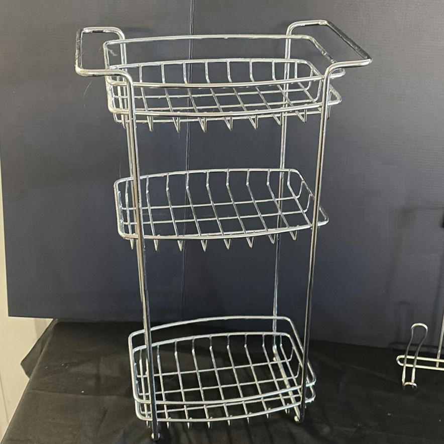 Chrome wire kitchen racks and organizers collection - image 5 of 7