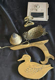 Brass decorative hardware and ornaments set - thumbnail 1 of 7
