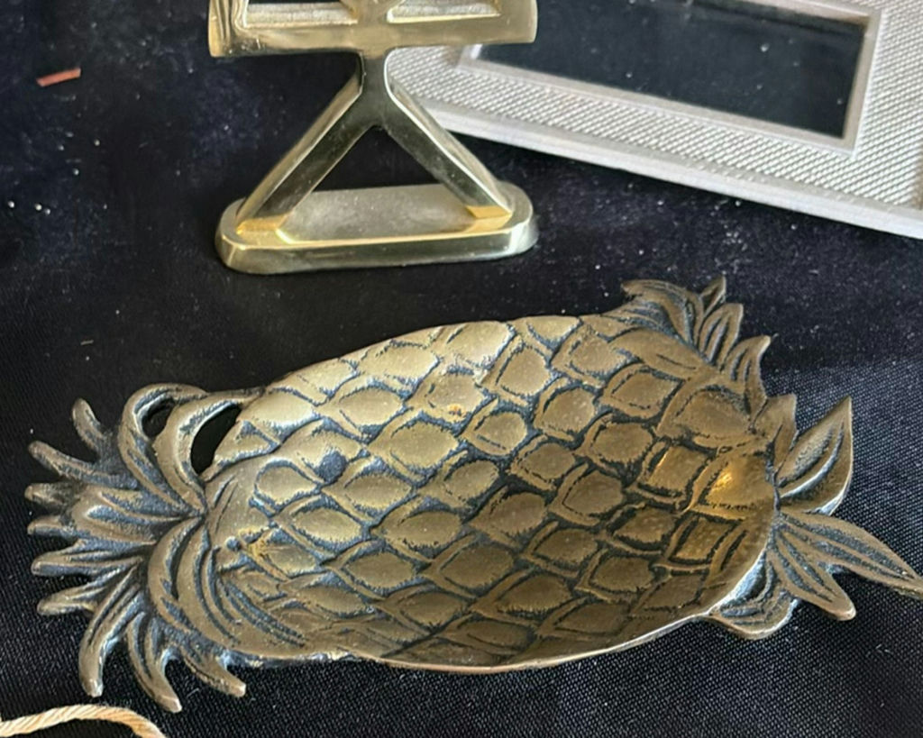 Brass decorative hardware and ornaments set - image 5 of 7