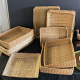 Assorted Woven Baskets and Wooden Decorative Items - thumbnail 2 of 8