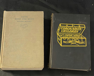 Two vintage hardcover books: Gone with the Wind and Coronado's Children - Image 1 of 5