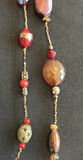 Chili pepper necklace with beaded jewelry set - thumbnail 5 of 6