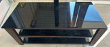 Glass TV Stand with TV Wall Mount - thumbnail 2 of 5