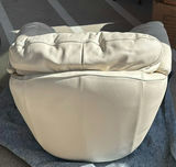 Cream Upholstered Swivel Armchair - thumbnail 4 of 7