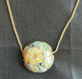 Assorted jewelry set with abalone shell and blue stones - thumbnail 4 of 8