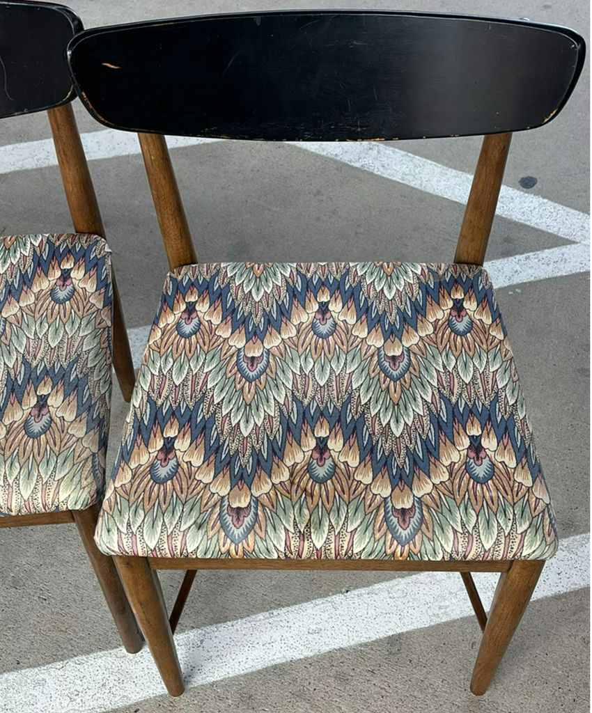 Six Wooden Dining Chairs - image 6 of 7