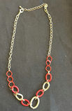 Red cabochon necklaces with assorted pendants and earrings - thumbnail 2 of 6