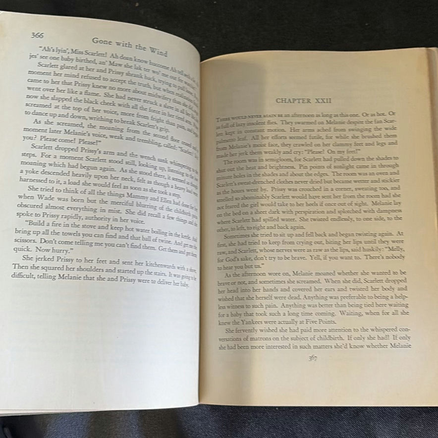 Two vintage hardcover books: Gone with the Wind and Coronado's Children - image 4 of 5