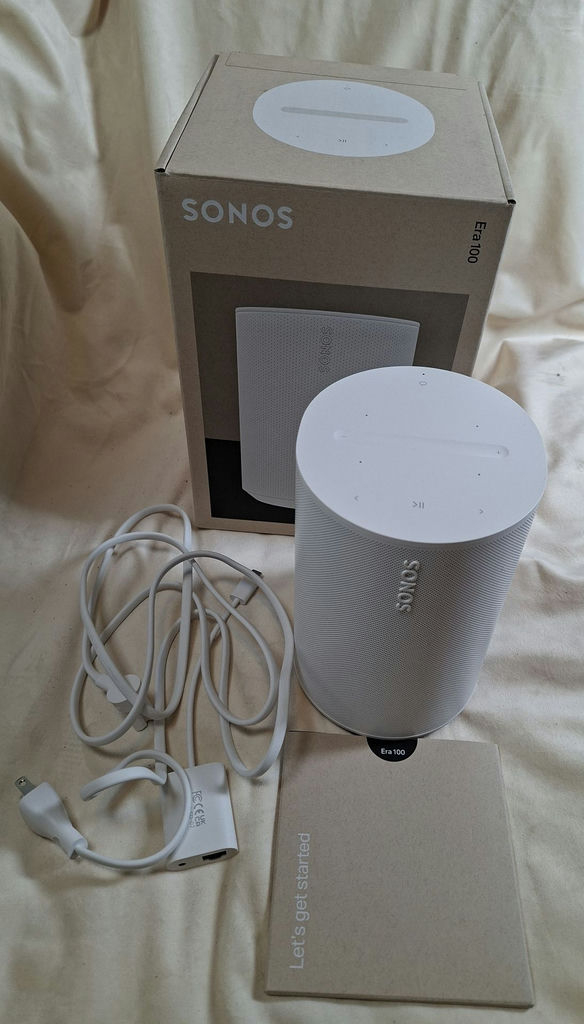 Sonos Era 100 Smart Speaker with Box and Accessories - image 1 of 4