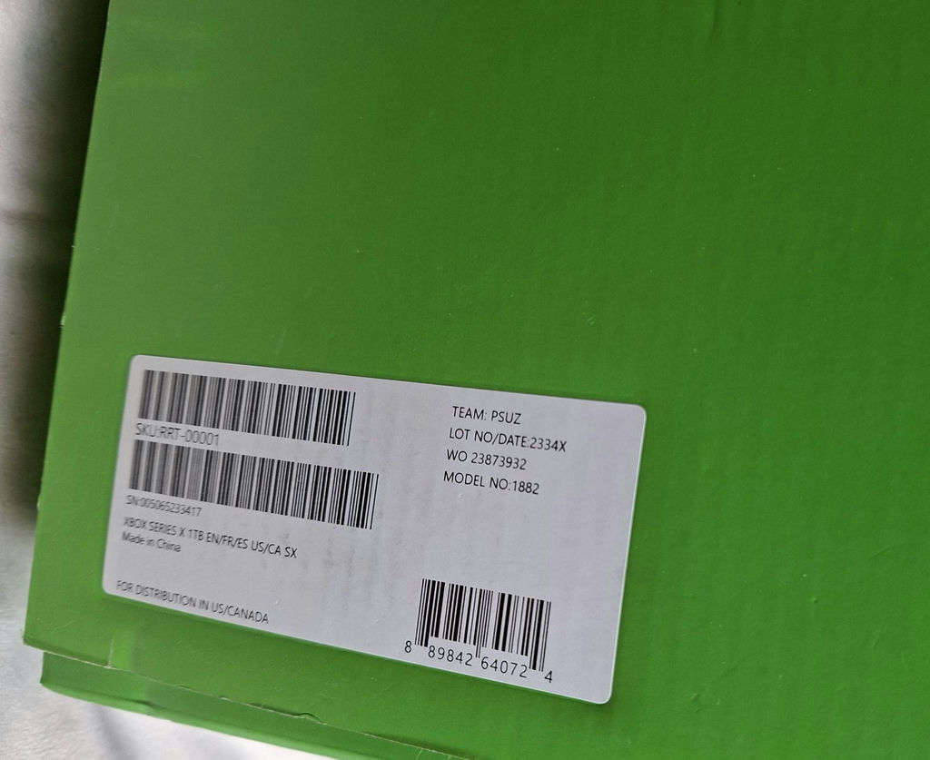 Xbox Series X Console with Original Box 1 TB SSD - image 4 of 5