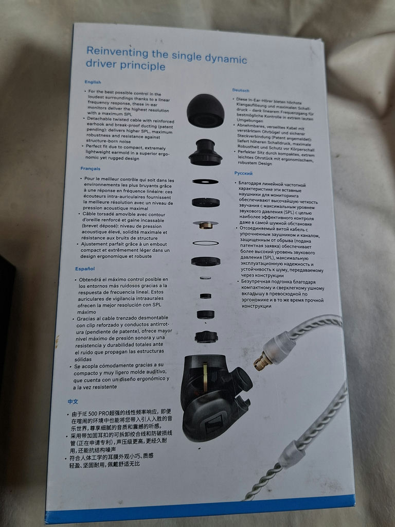 Sennheiser IE 500 PRO In-Ear Monitors with Accessories - image 5 of 5