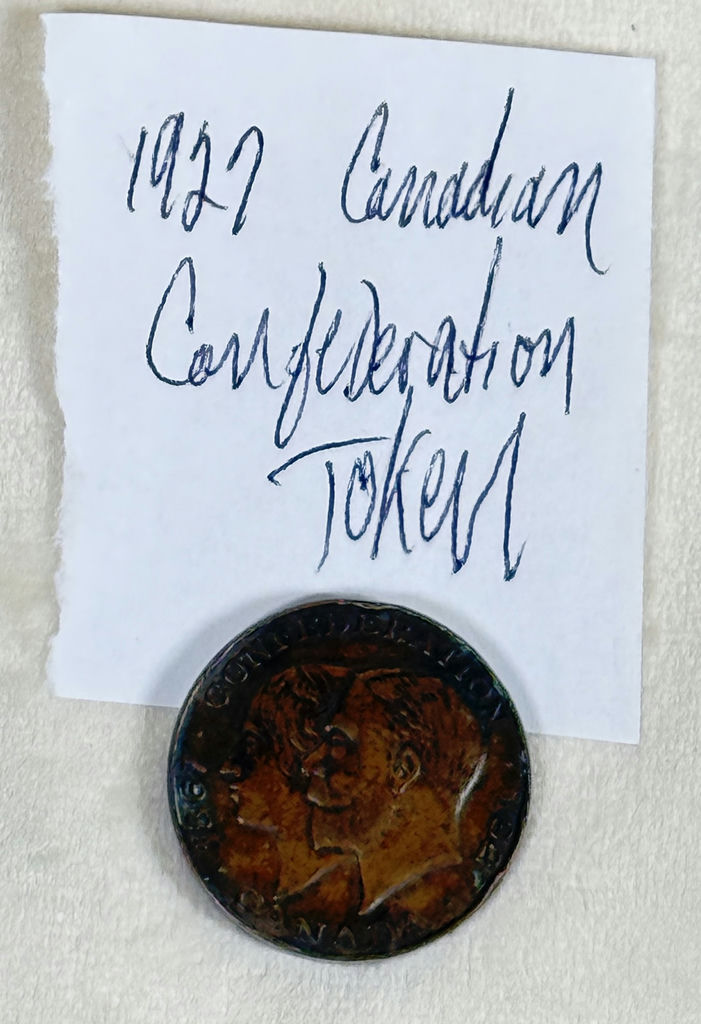 1921 Canadian Confederation Token - image 3 of 5
