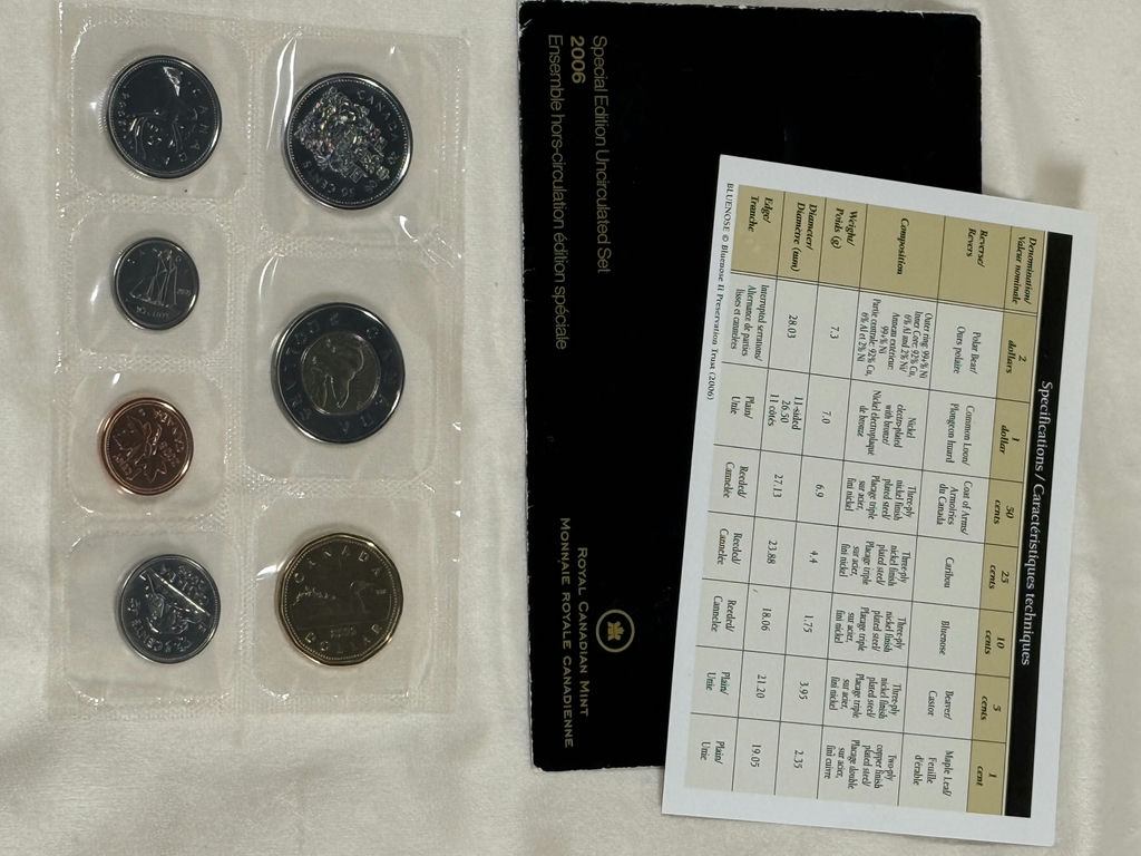 Canada 2006 Royal Canadian Mint Special Edition Uncirculated Coin Set - image 1 of 4