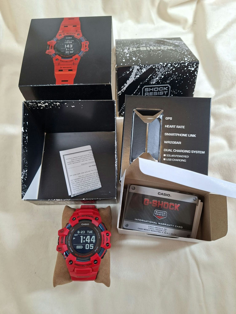 Casio G-Shock GBD-H1000 Red Digital Watch with Original Packaging - image 4 of 5