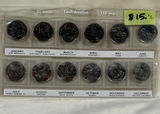 Canadian 25-Cent Confederation 125 Years Coin Set (Monthly Provinces) - thumbnail 3 of 5