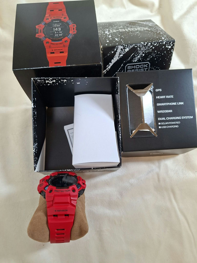 Casio G-Shock GBD-H1000 Red Digital Watch with Original Packaging - image 5 of 5