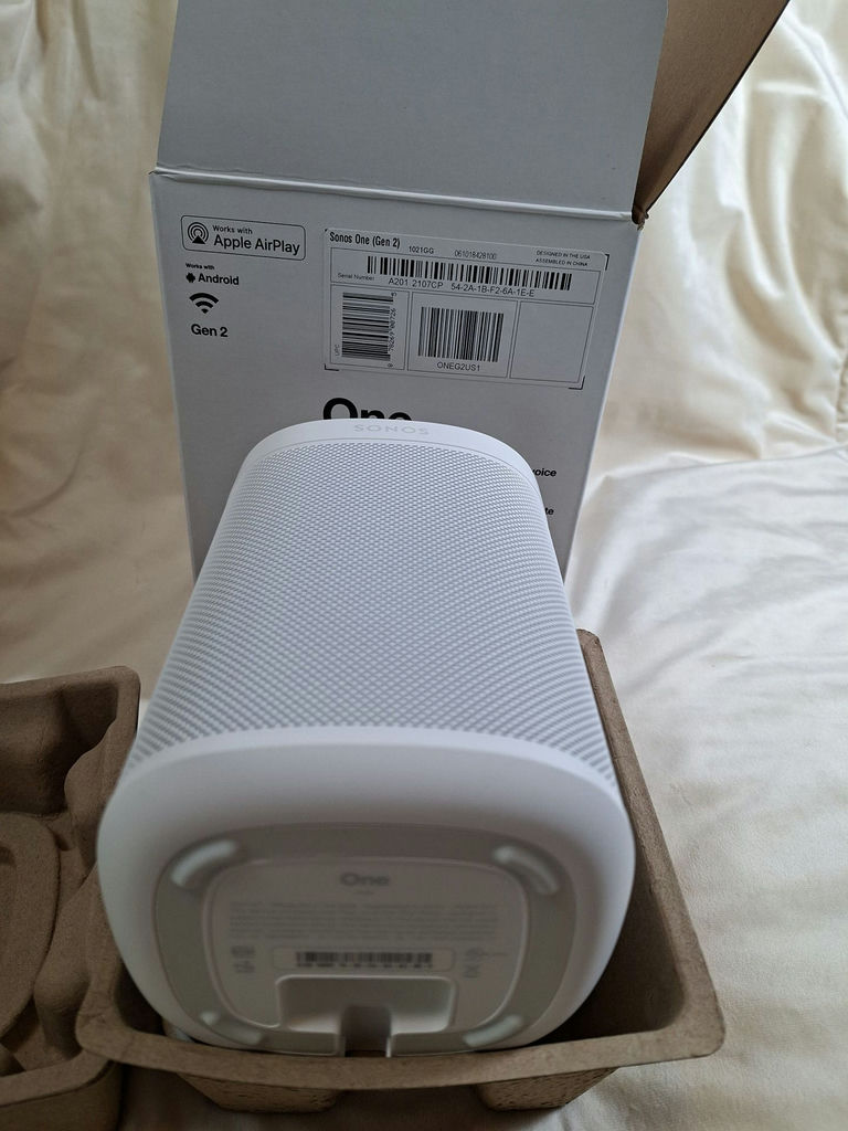 Sonos One Wireless Speaker with Original Box - image 6 of 7