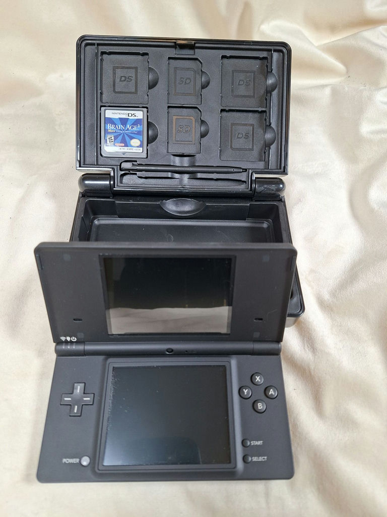 Nintendo DS Handheld Console with Intec Carrying Case and Game Cartridge - image 1 of 4