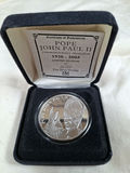 Pope John Paul II Commemorative Medallion with Certificate and Presentation Box - thumbnail 1 of 4