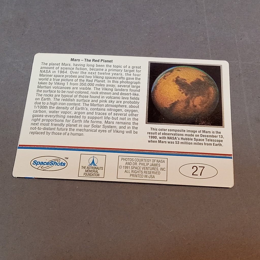 Space Shots Series 2 Collector Trading Cards - image 8 of 22