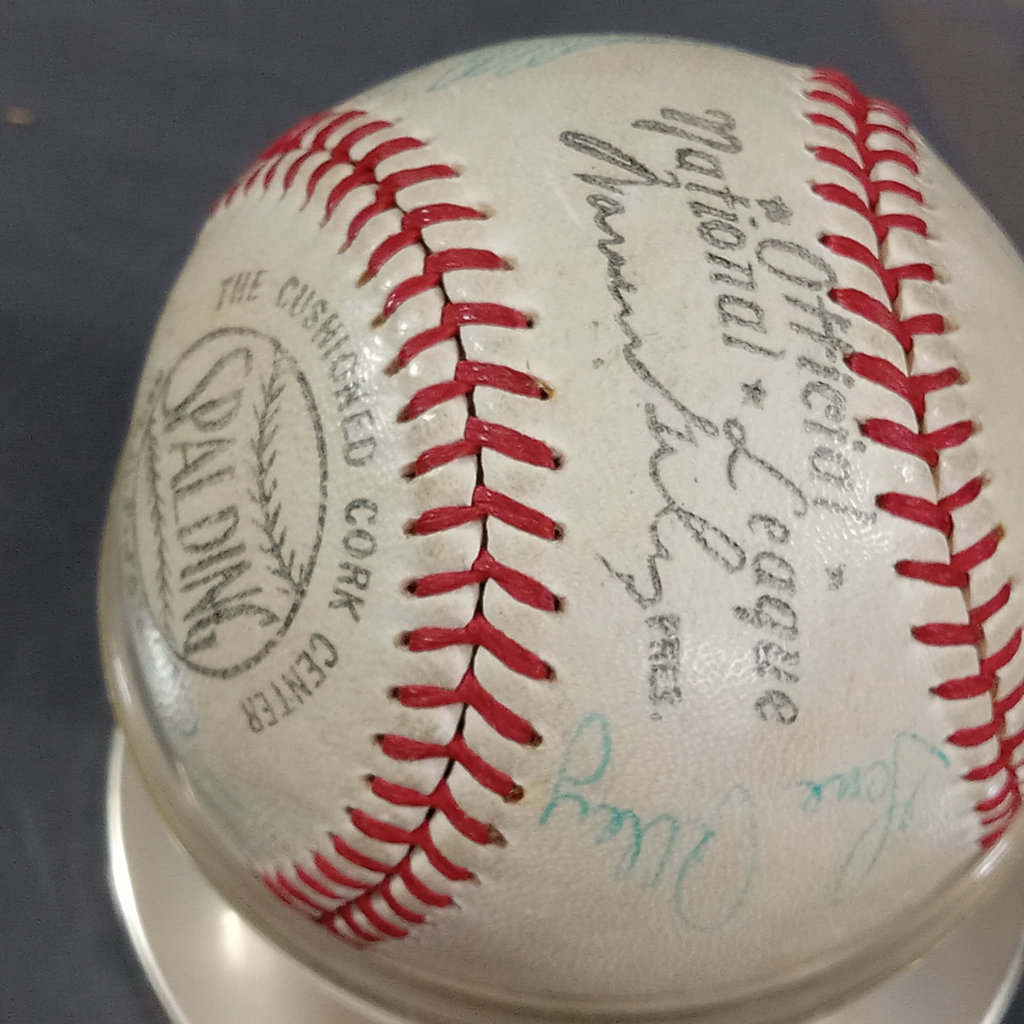 Roberto Clemente / Willie Stargell 1960s Pirates Signed Baseball - image 3 of 18