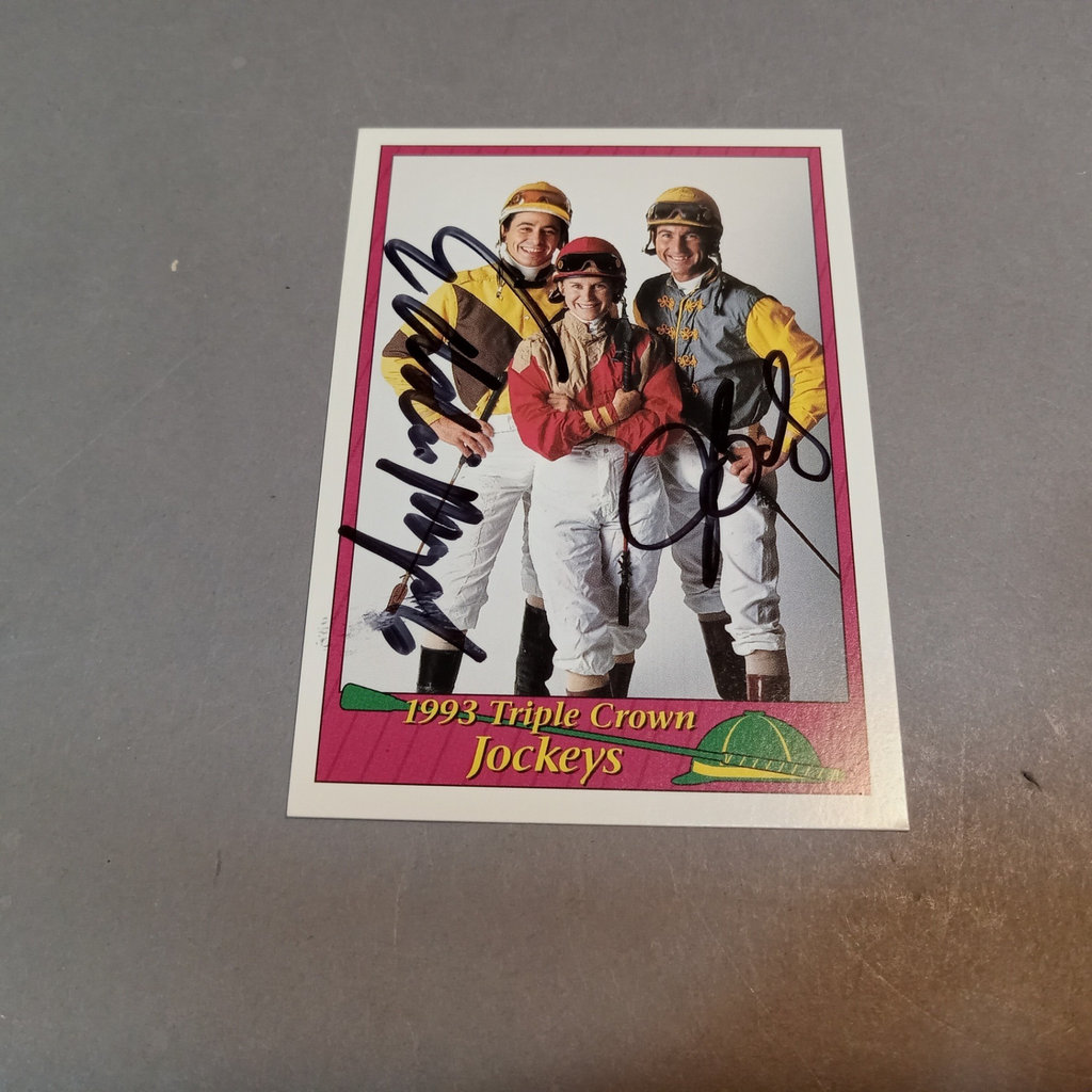 Allen + Ginter Autograph Card / Jockey Stars Cards - image 12 of 18